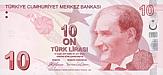 10 Lira - Turkey (2009)