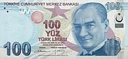 100 Lira - Turkey (2009)