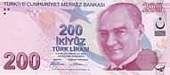 200 Lira - Turkey (2009)